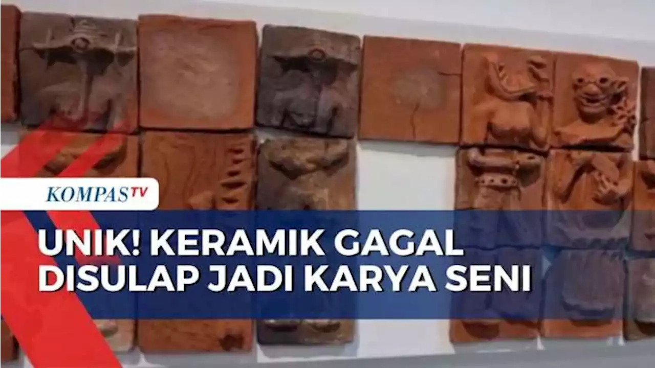 Bentara Budaya Yogyakarta Pamerkan Karya Seni Tinggi dari Produk Keramik Gagal