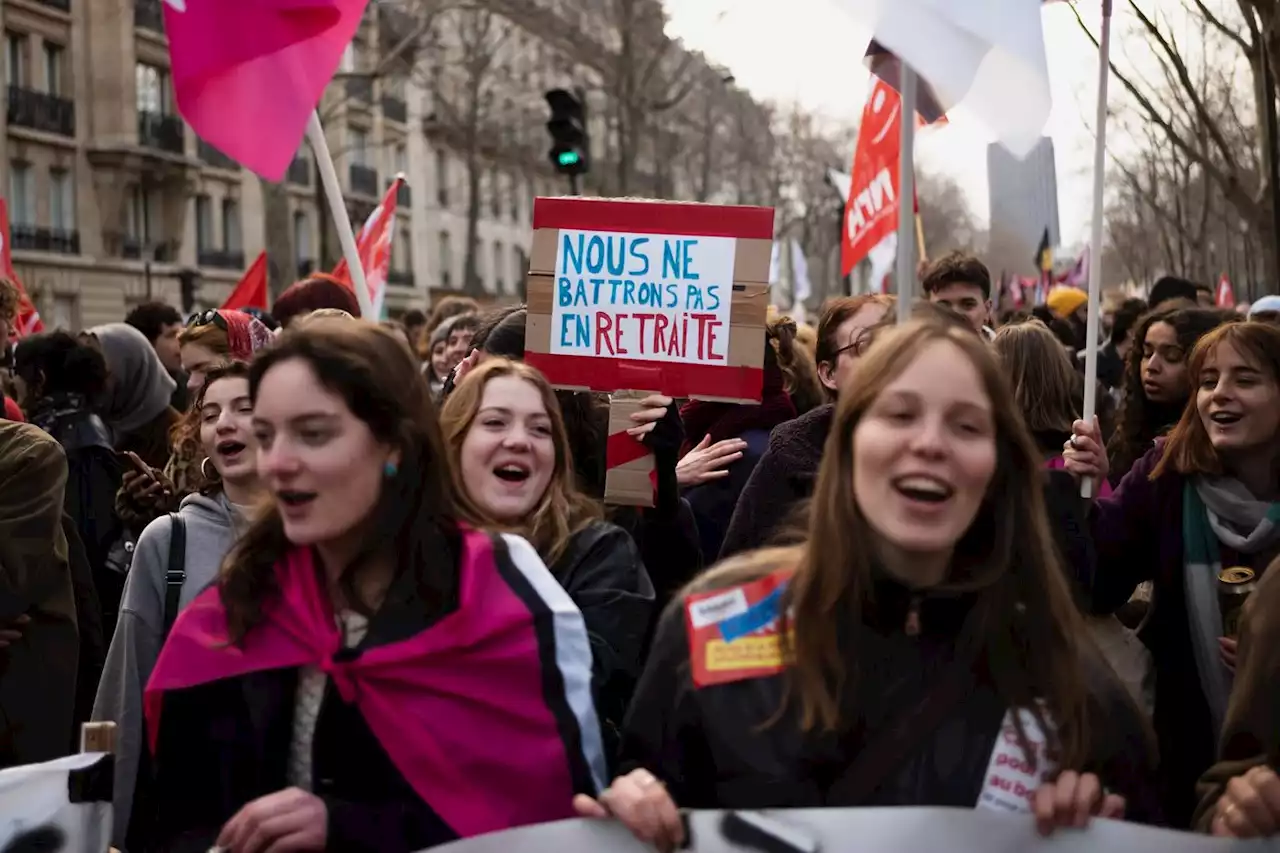 Réforme des retraites 2023 : les jeunes veulent aussi se faire entendre