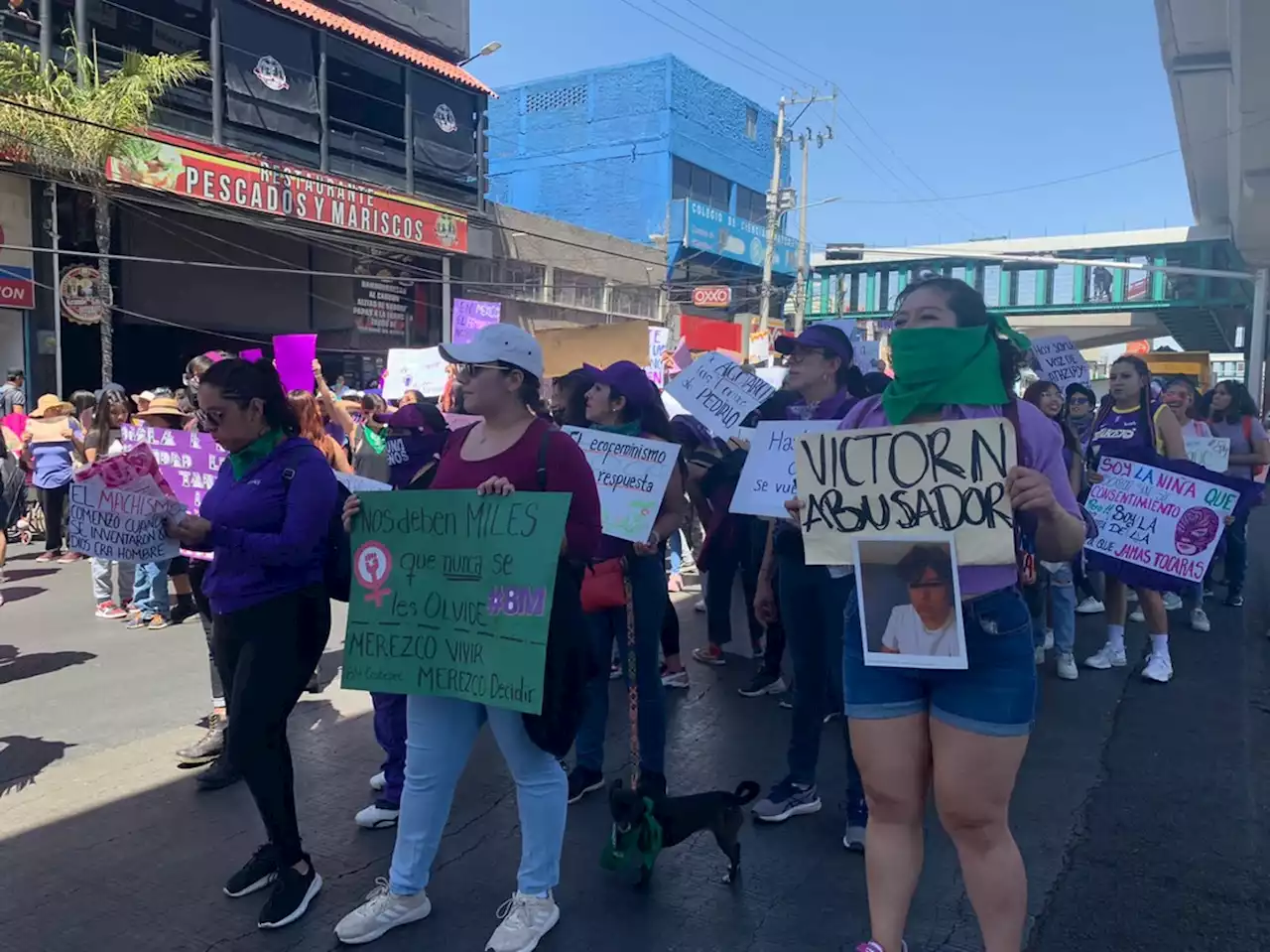 Mujeres toman las calles del país este 8M