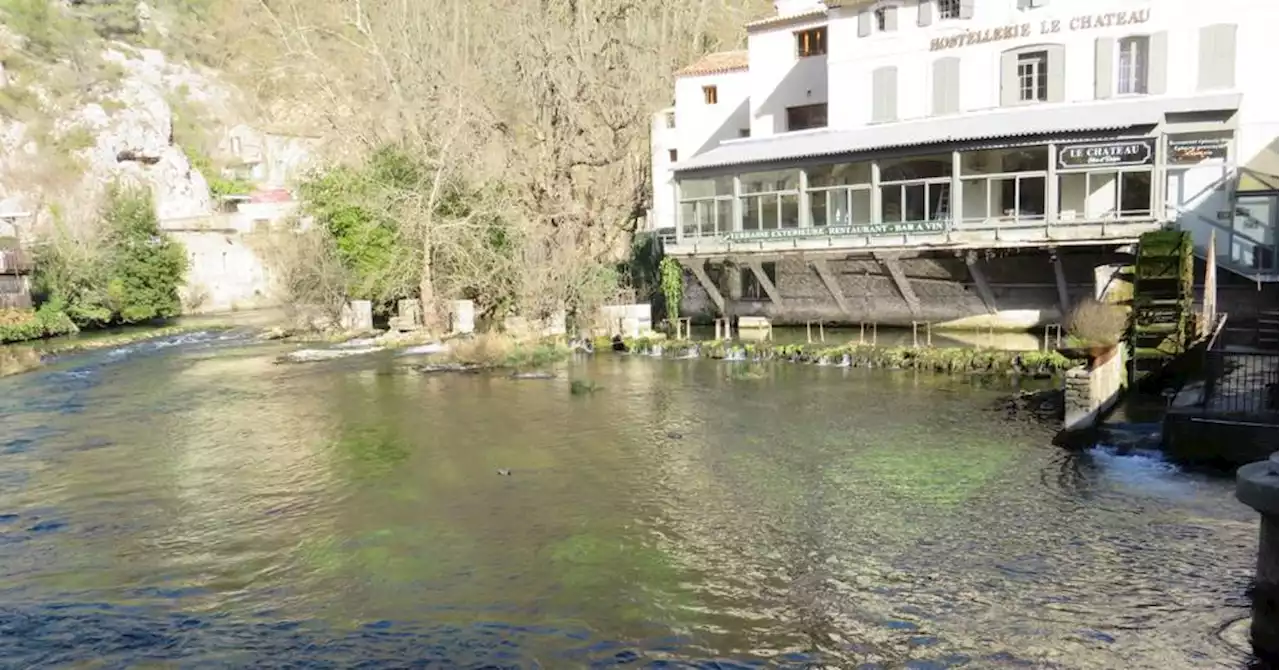 Fontaine-de-Vaucluse : le manque d'eau met la commune en alerte