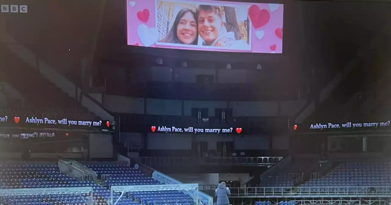 Mormon proposes to Burnley chairman's daughter on Turf Moor pitch