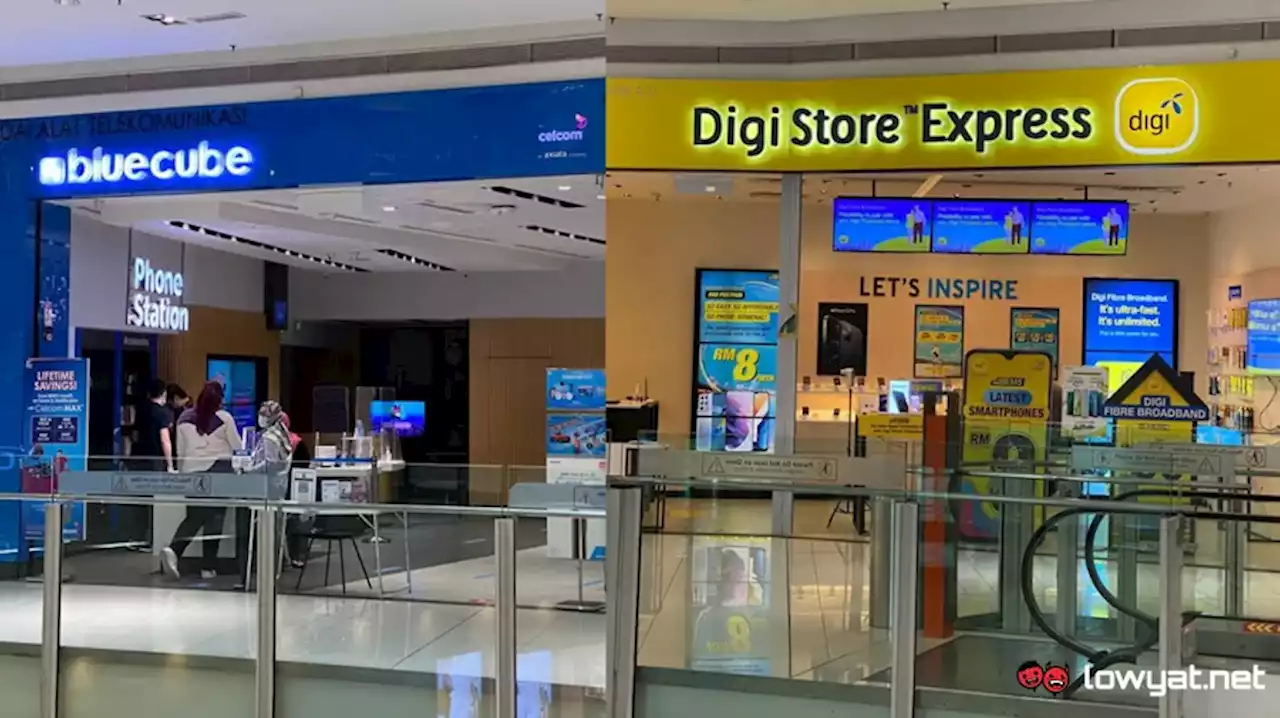 Digi Stores, Celcom Bluecubes Now Provide Cross-Store Services For Both Telcos’ Customers