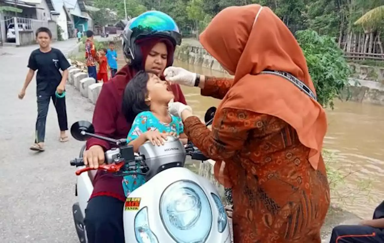 Dinkes Padang Sediakan 1.512 Pos Pelayanan Imunisasi Polio