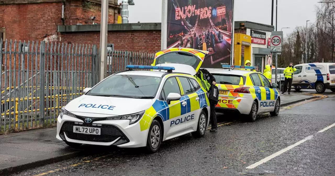 Man arrested after glass bottles thrown in 'altercation' at tram stop