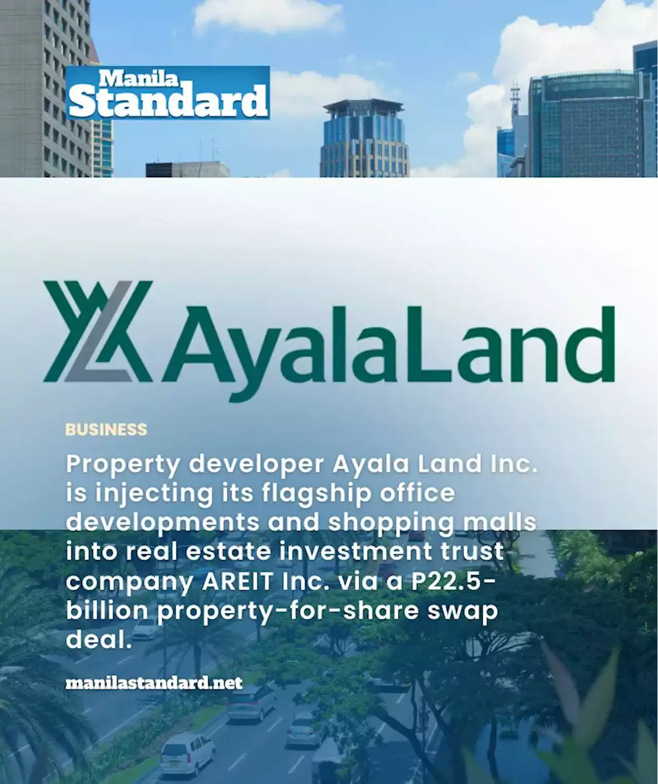 ALI injecting P22.5-b assets into REIT unit