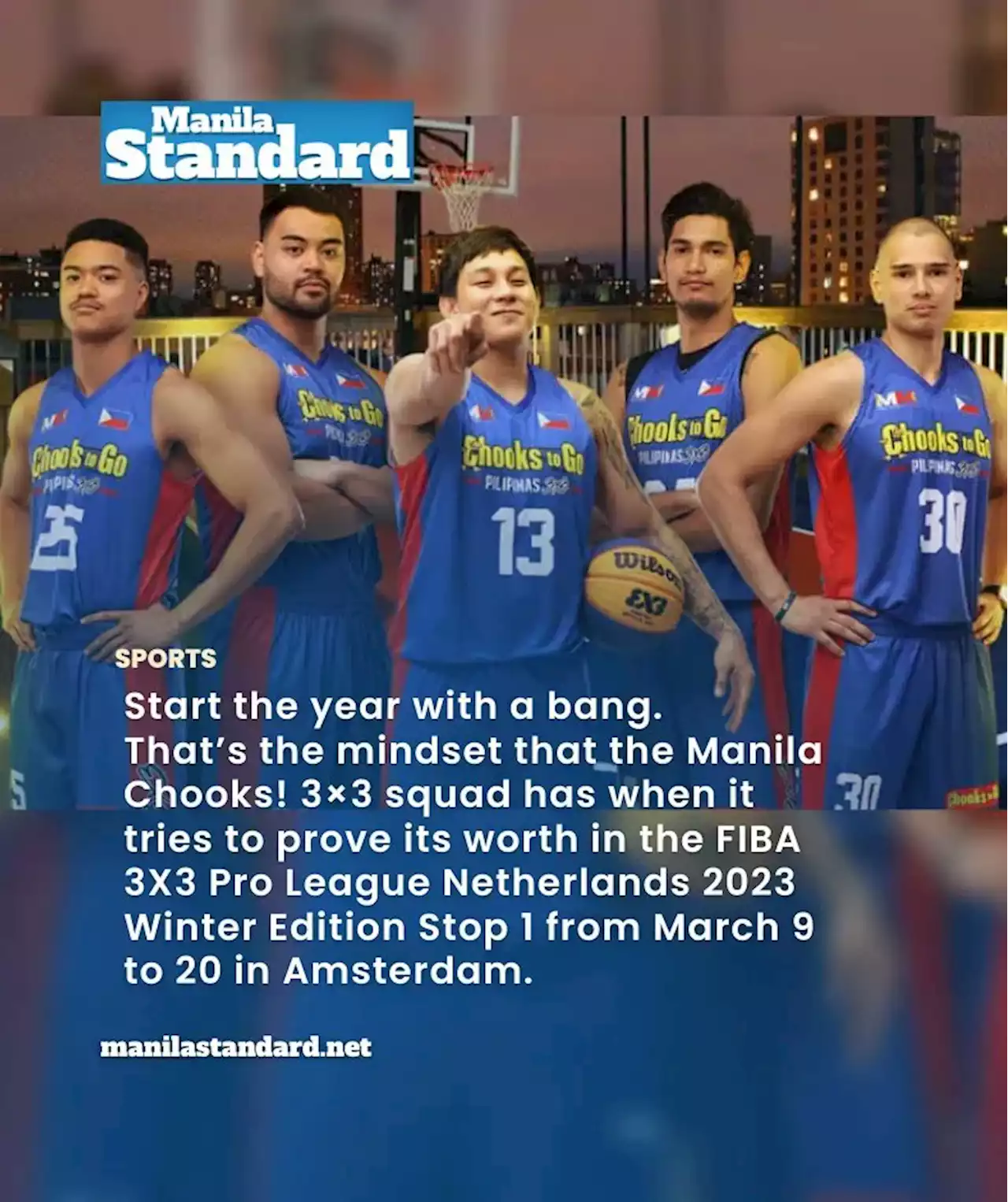 Manila Chooks! eyes big start in Amsterdam