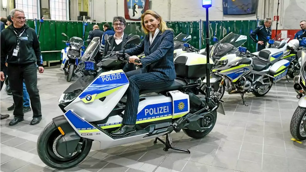 Das kann das neu Elektro-Motorrad der Berliner Polizei