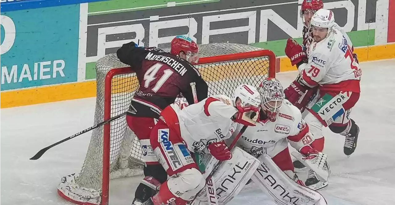 Den Regensburger Eisbären fehlt in Landshut das Glück