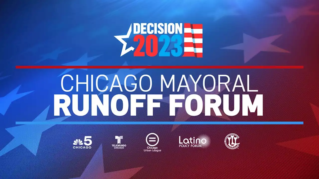 Watch Live: Paul Vallas, Brandon Johnson Face Off in Chicago Election Forum