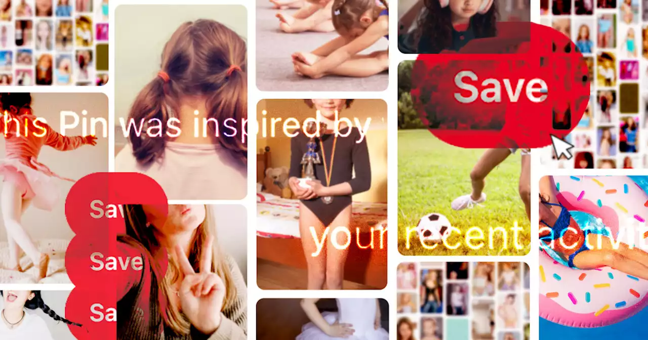 How Pinterest drives men to little girls' images