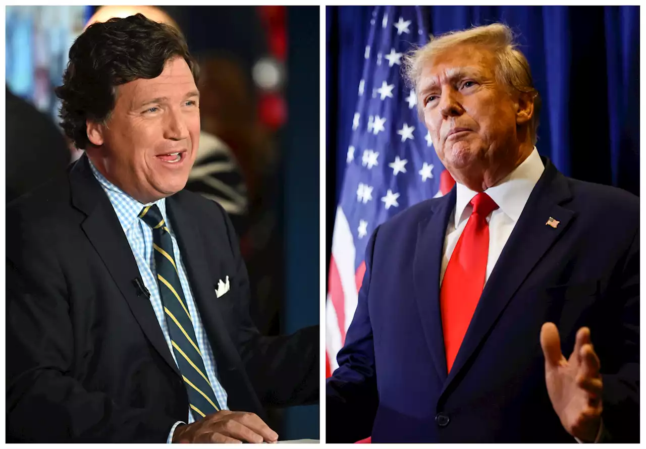 Tucker Carlson praises Trump day after leaked texts revealed his 'hate'