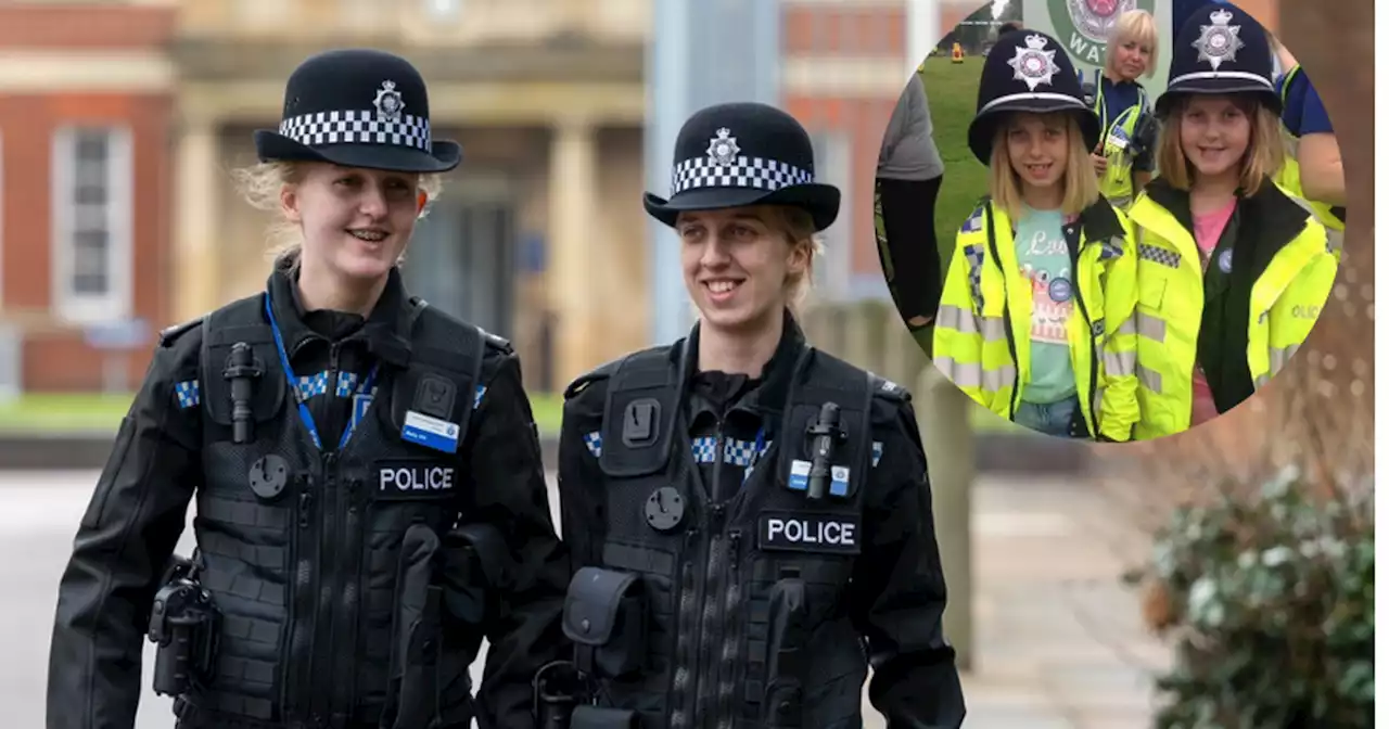 Twin sisters, 18, both join police force and achieve a lifelong dream