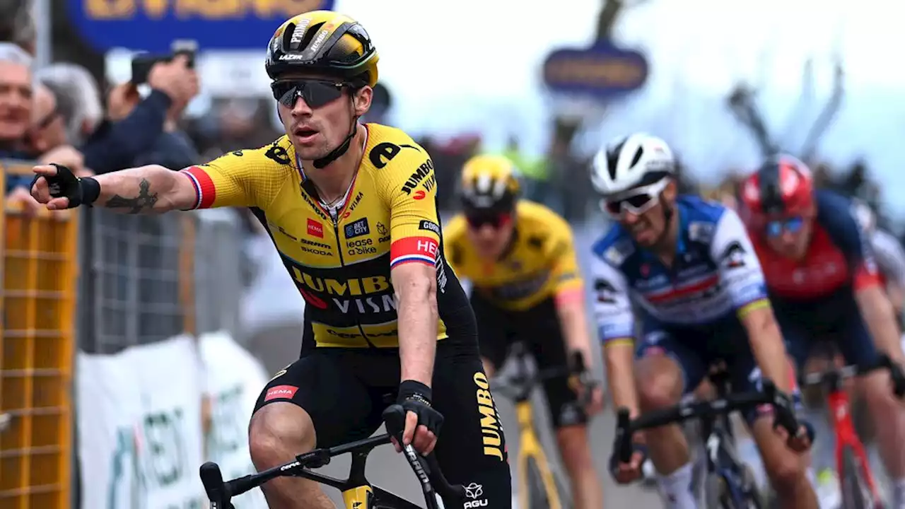 Roglic pakt etappezege in vierde rit Tirreno-Adriatico na smak Van Aert