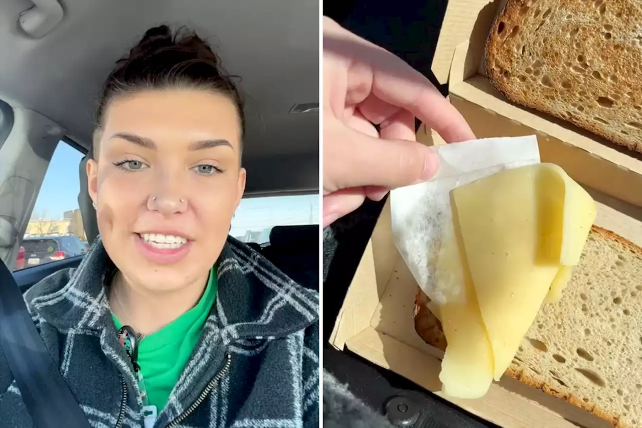 I went to Dunkin’ for grilled cheese — I got a paper sandwich instead