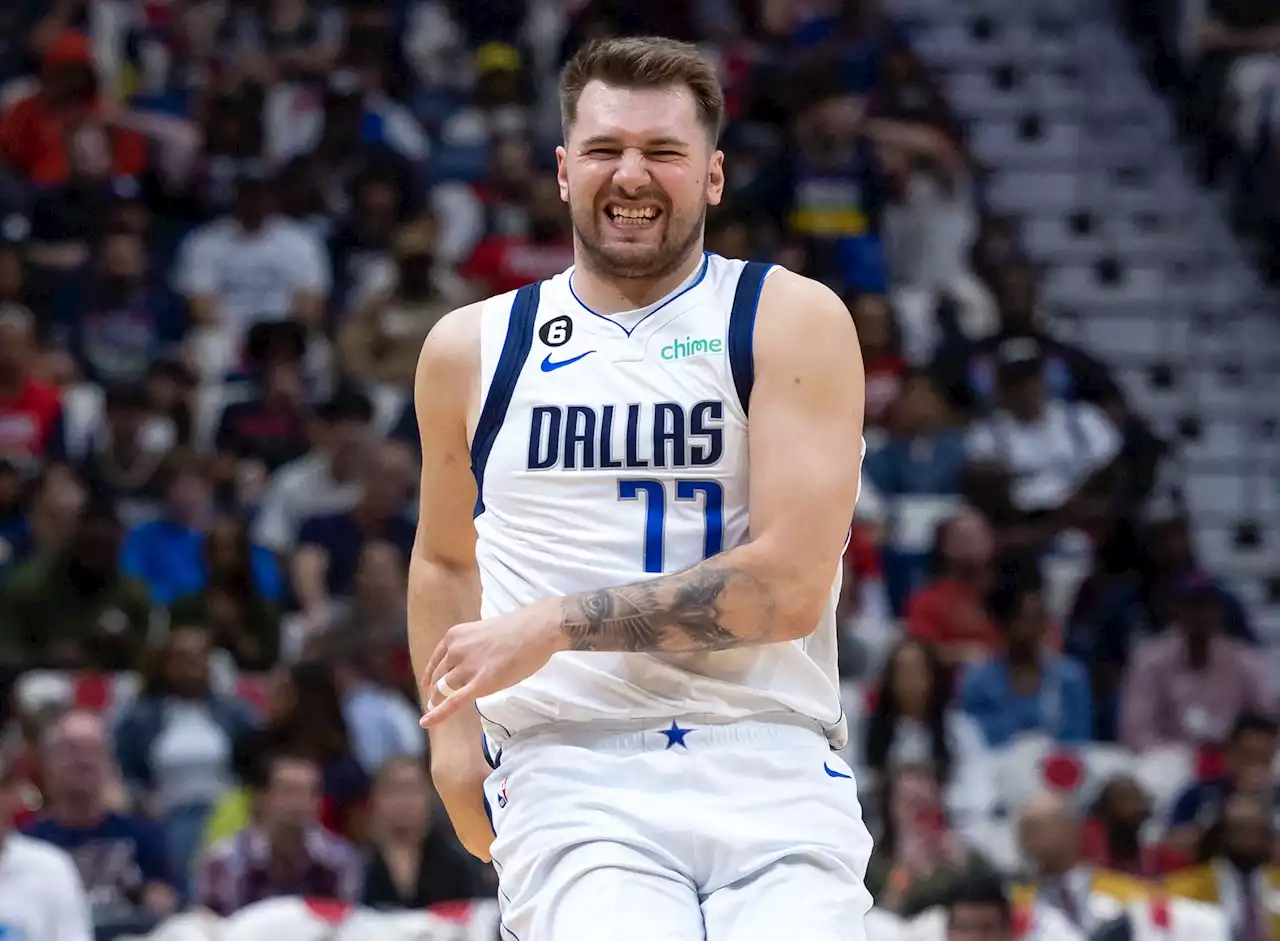 Mavericks’ Luka Doncic exits early with thigh injury: ‘I could barely run