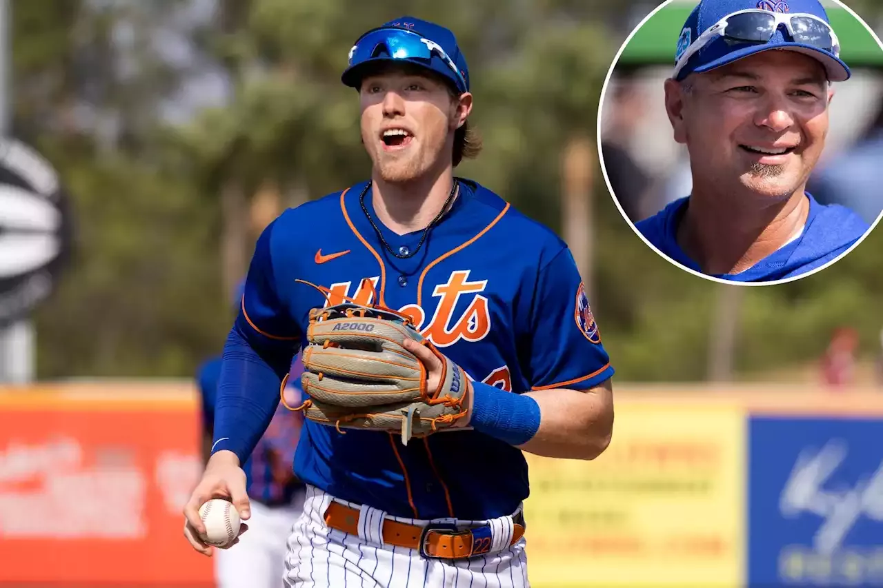 Mets' Eric Chavez confident Brett Baty will improve in field