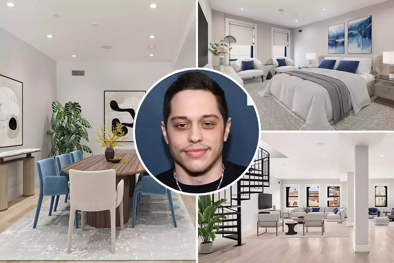 Pete Davidson’s Brooklyn bachelor pad lists for rent