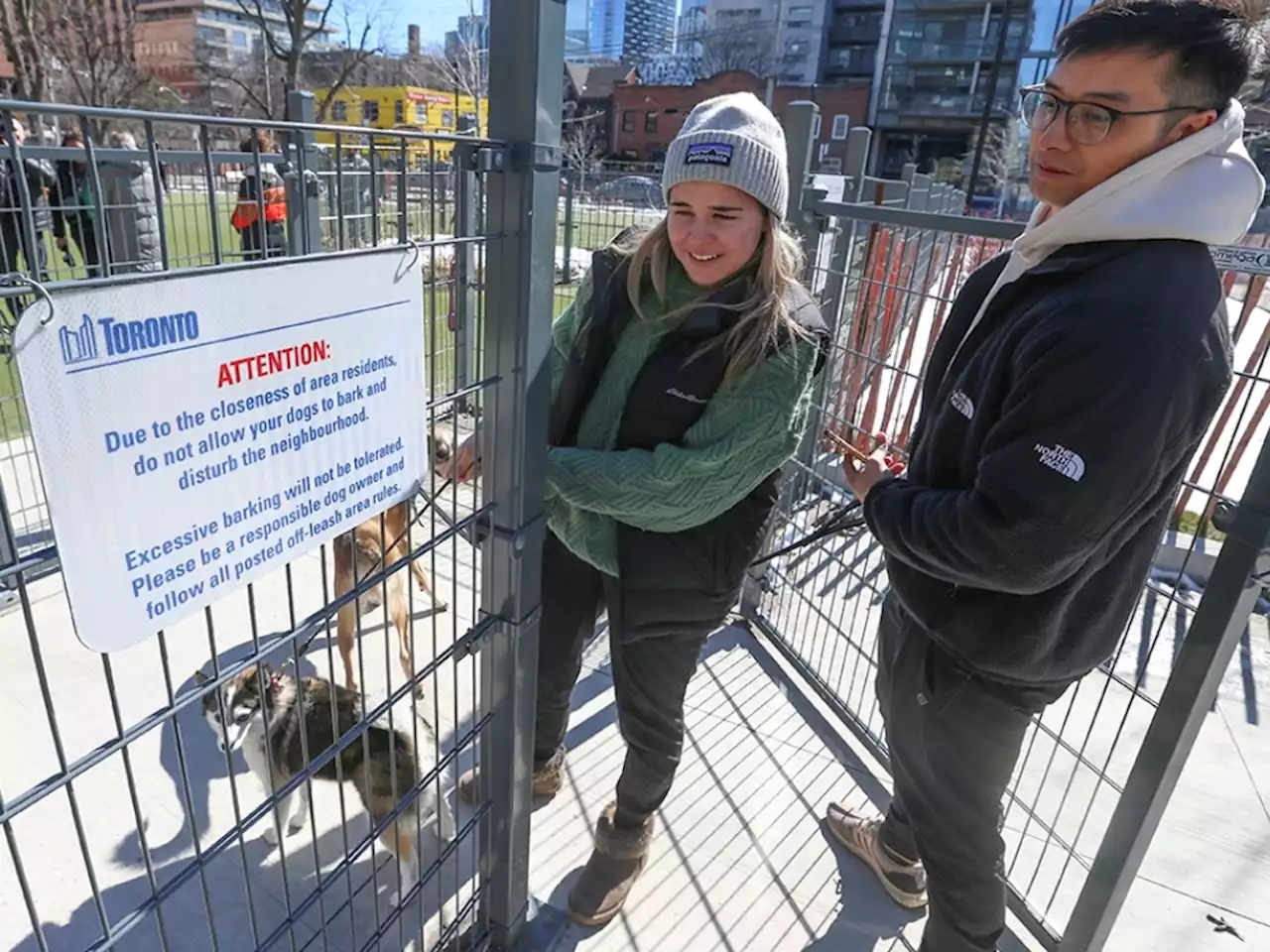 City of Toronto removes 'no-barking zone' signage at downtown dog park