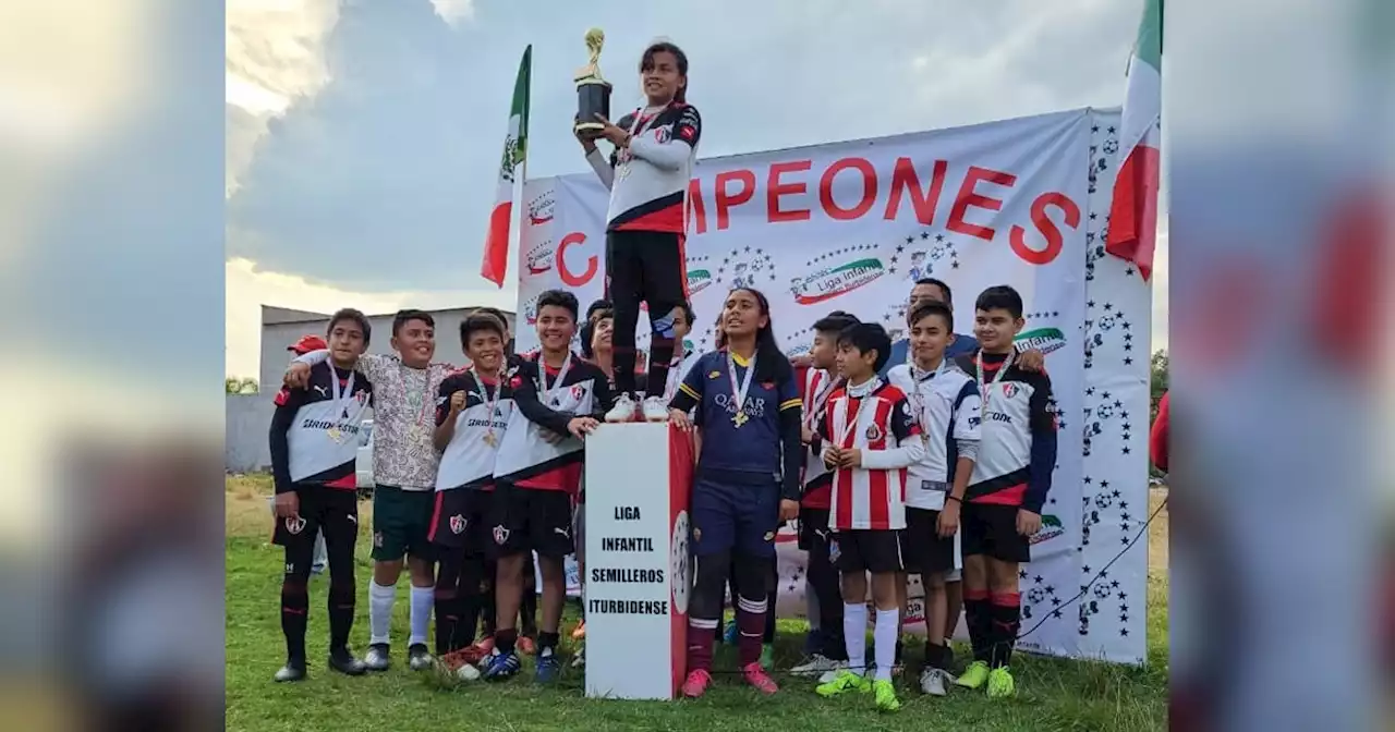 Blanka Arredondo: la goleadora iturbidense de 13 años que ya apunta a la selección mexicana