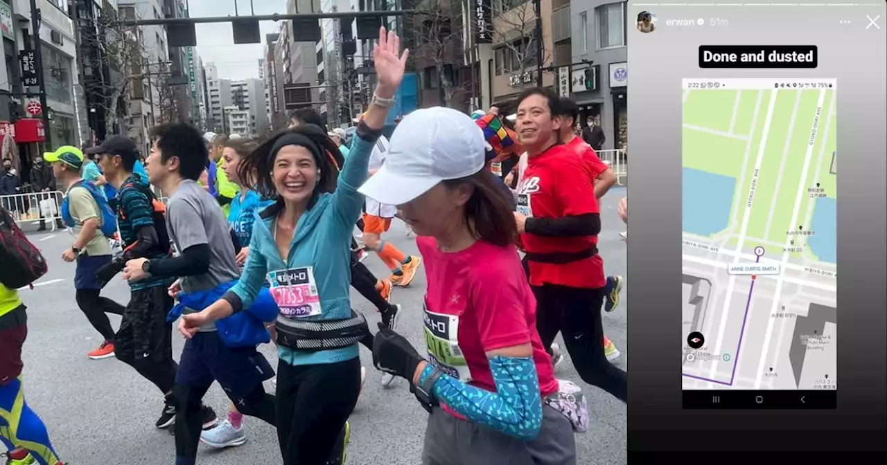 Anne Curtis has successfully completed the 2023 Tokyo Marathon. Here’s how she prepared for it