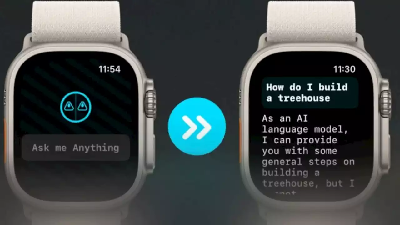 Access the AI chatbot everyone is talking about from your Apple Watch