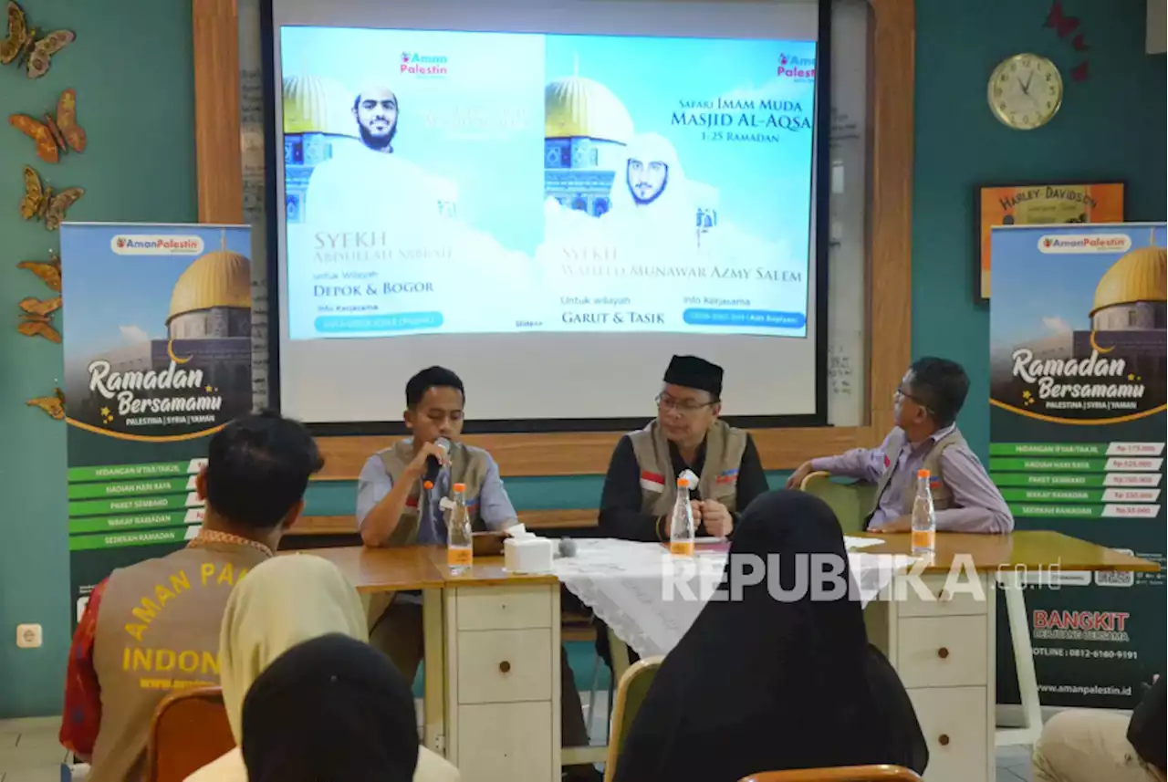 Ramadhan, Aman Palestin Datangkan Tujuh Imam Al-Aqsa ke Jabar hingga Jateng |Republika Online