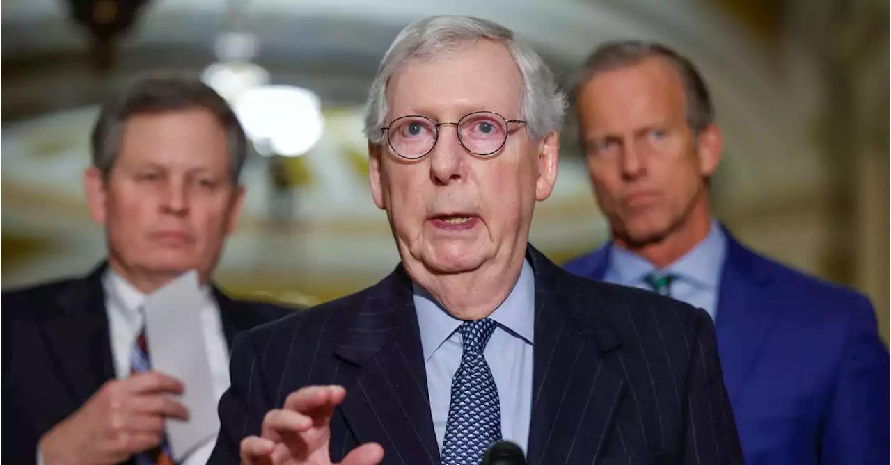 U.S. Senate Republican leader McConnell hospitalized after fall