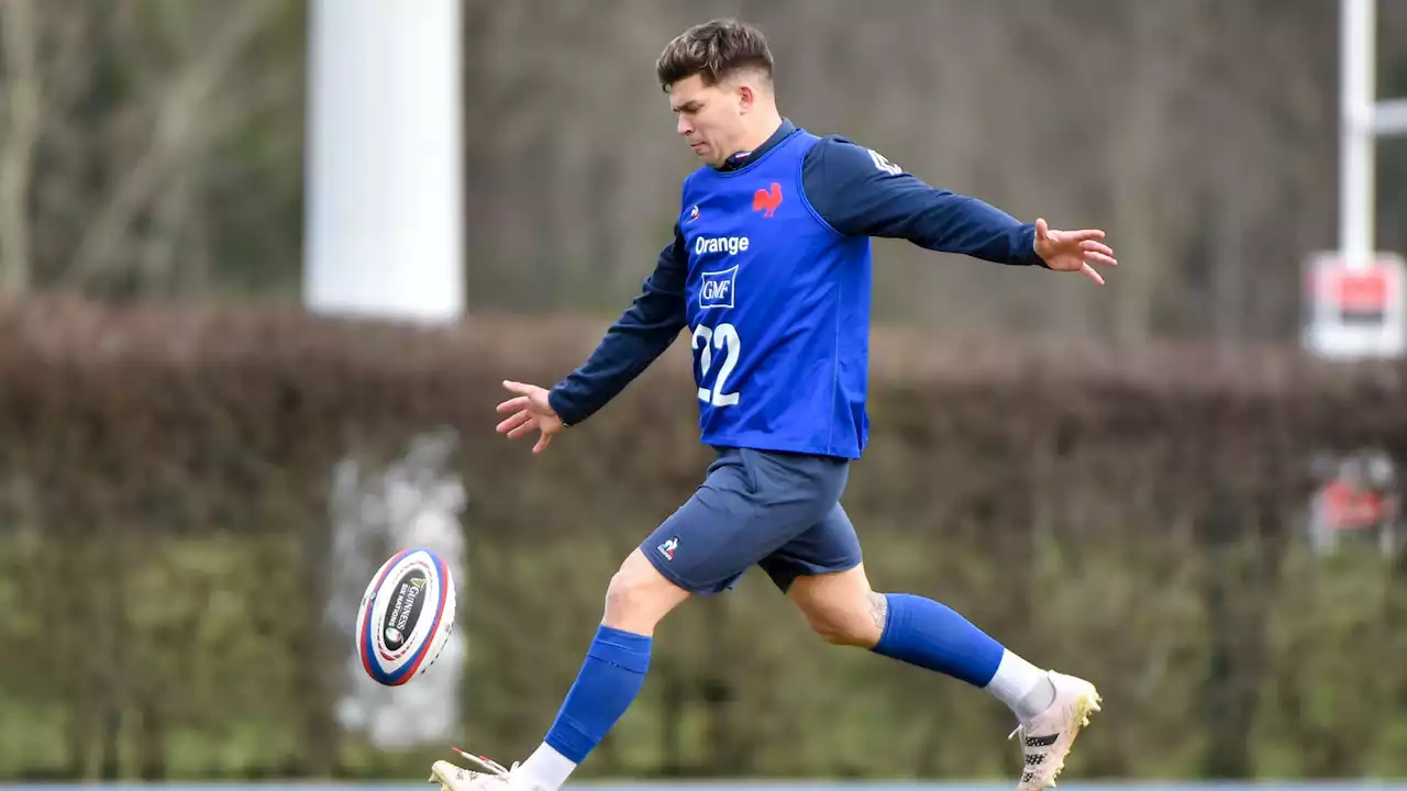 XV de France: premier diagnostic connu pour Matthieu Jalibert, forfait contre l'Angleterre