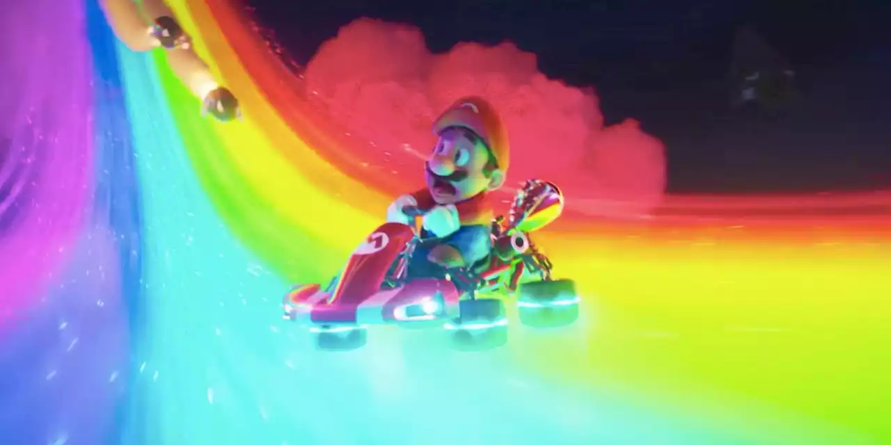 Final Super Mario Bros Movie Trailer Reveals Extended Rainbow Road Race