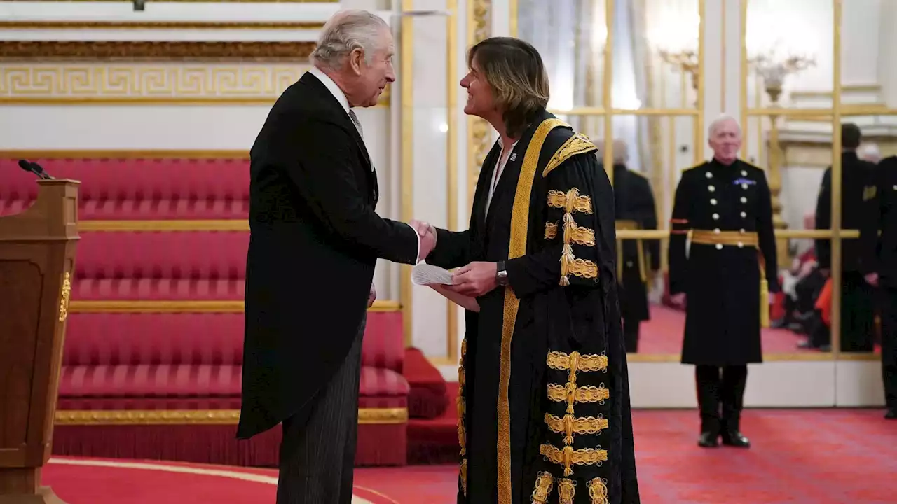 King Charles reflects on 'profound loss' of Queen in historic ceremony with leading institutions