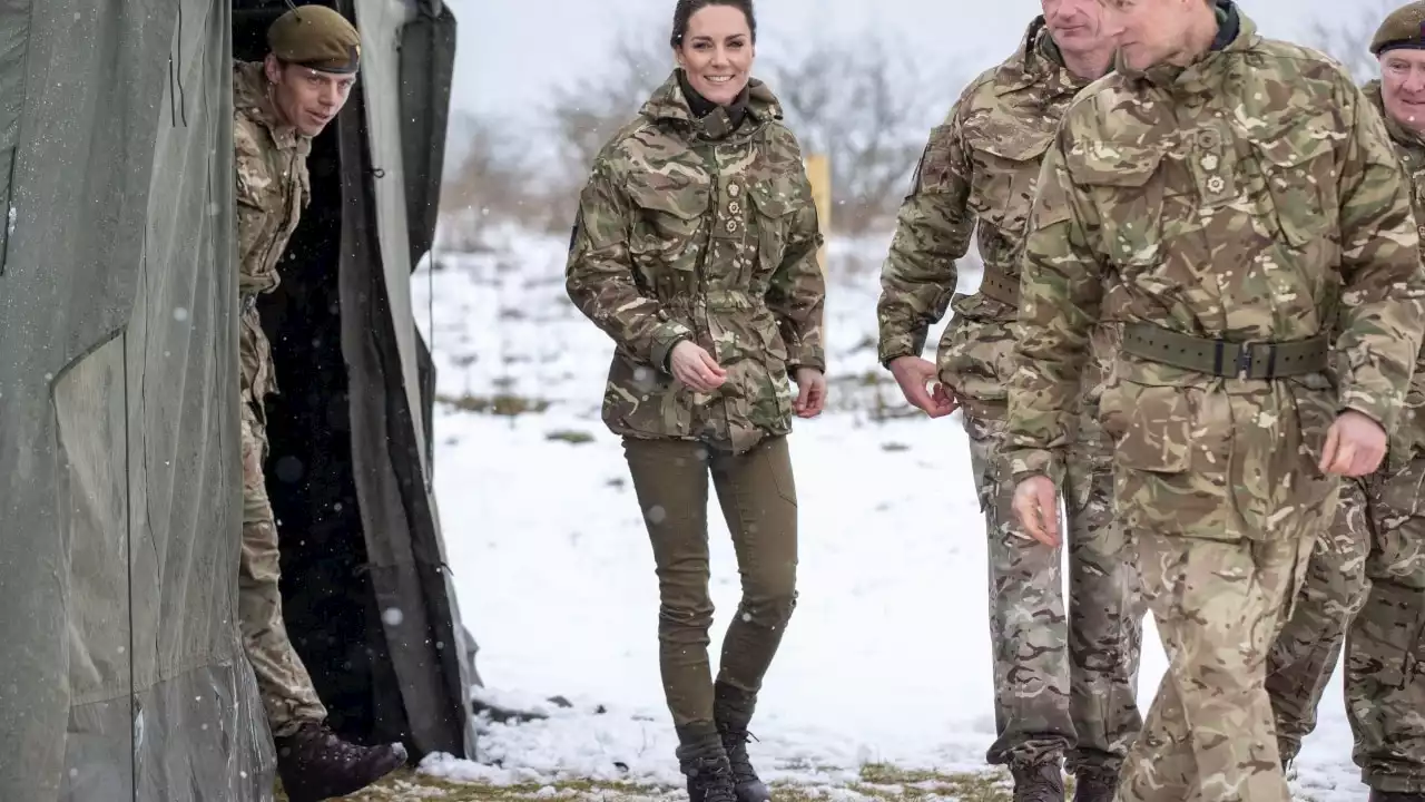 Princess Kate stuns in camo as she