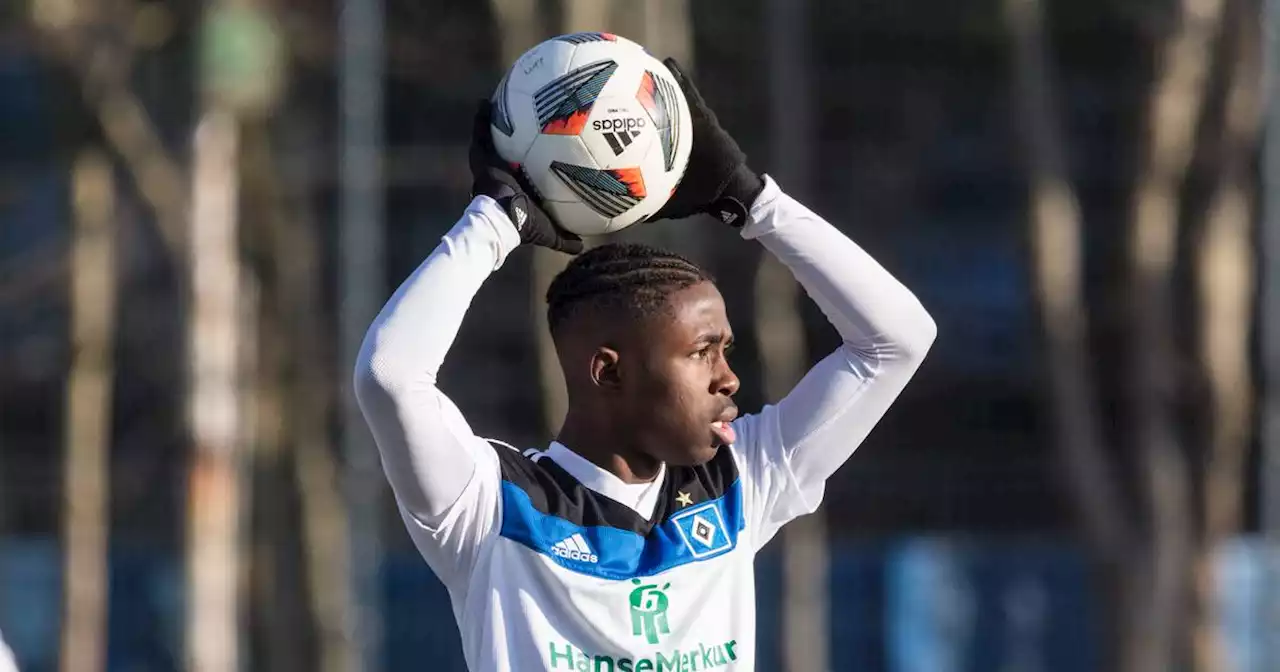 Schock um HSV-Talent Saido Balde - Youngster bricht auf dem Platz zusammen