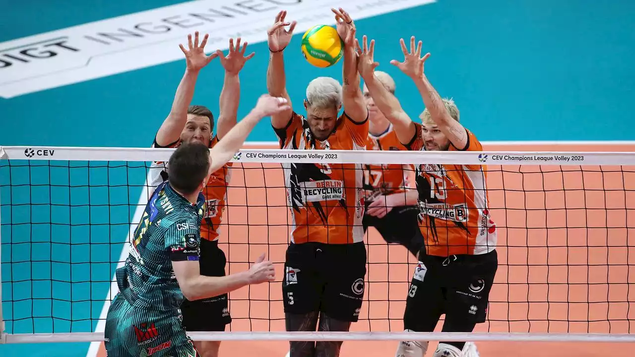 Champions League: BR Volleys verlieren Viertelfinal-Hinspiel gegen Perugia