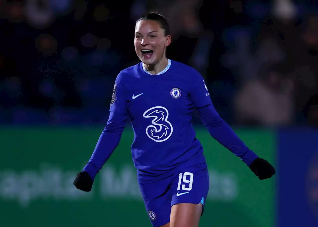 Fotboll: Johanna Rytting Kaneryd med första målet i Chelsea