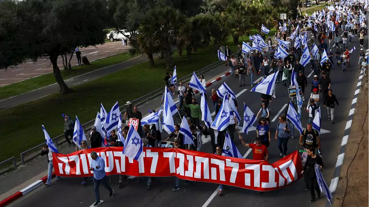 „Tag des Widerstands“: Israelis protestieren mit Straßensperren gegen umstrittene Justizreform