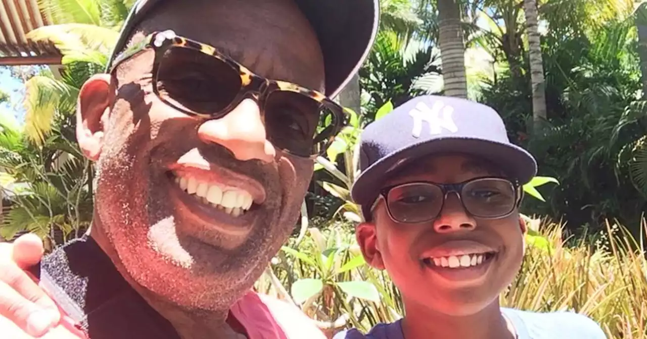 Incredible shrinking dad: Al Roker has a laugh over photos with his growing son