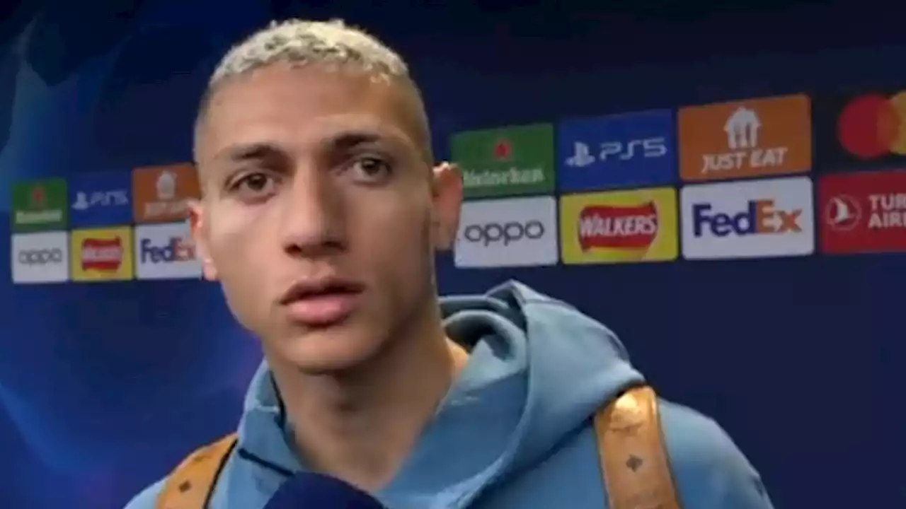 Richarlison explota tras el Tottenham vs. Milan: 'Esta temporada ha sido una mierda'