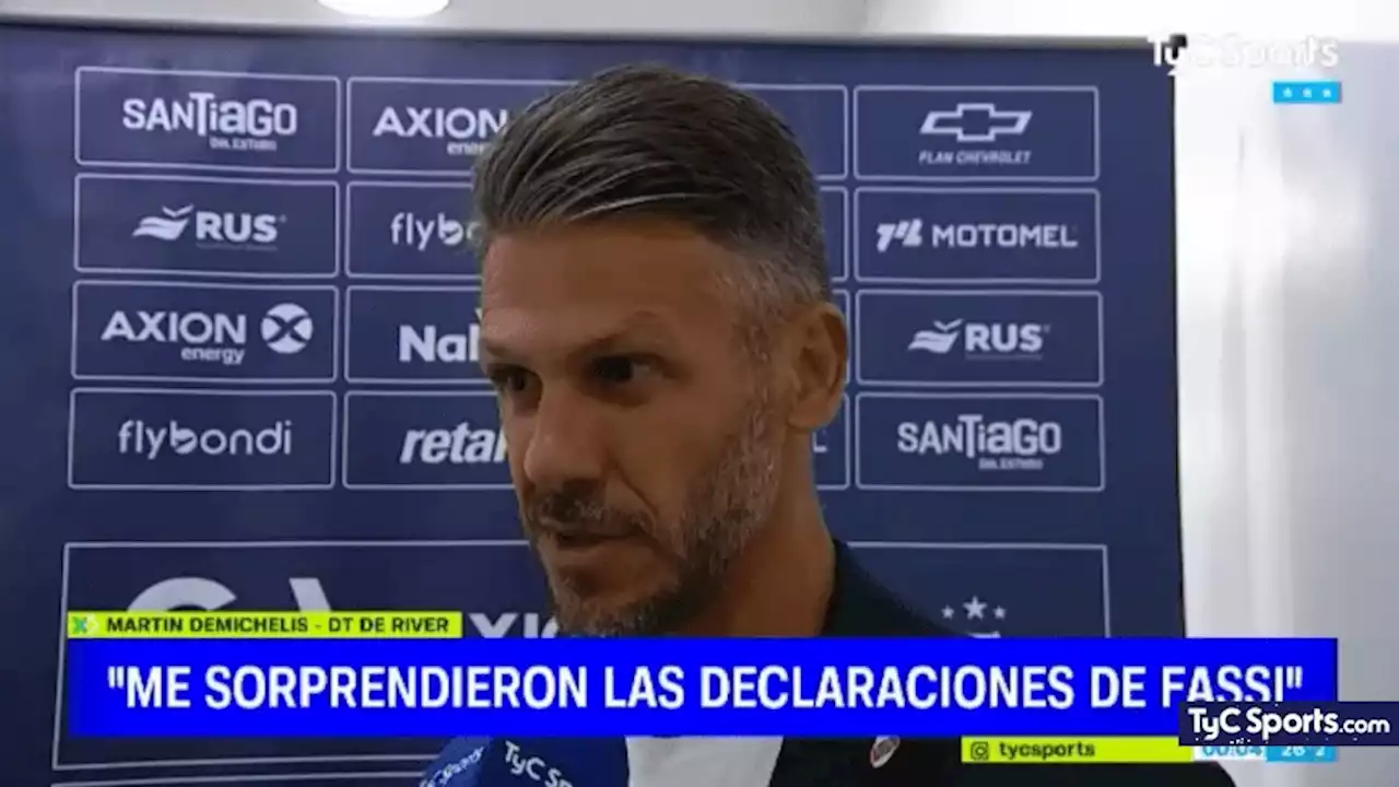 ¡Sin filtro! Las picantes respuestas de Demichelis a Kudelka y Fassi - TyC Sports