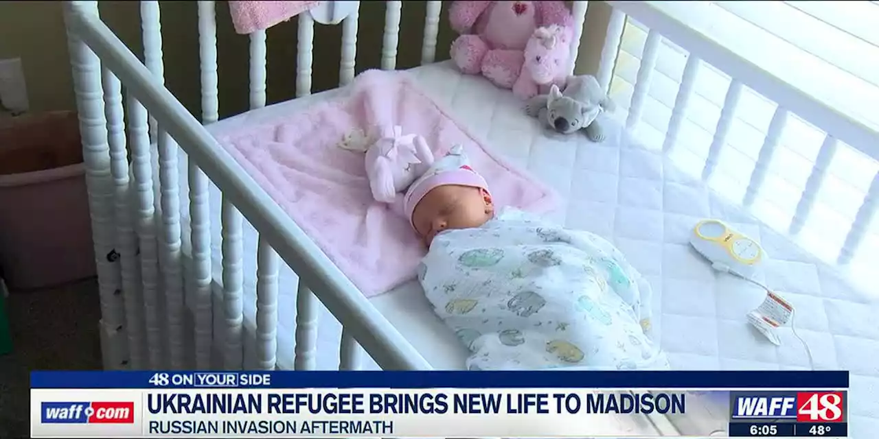 Ukrainian refugee in Madison County gives birth to baby