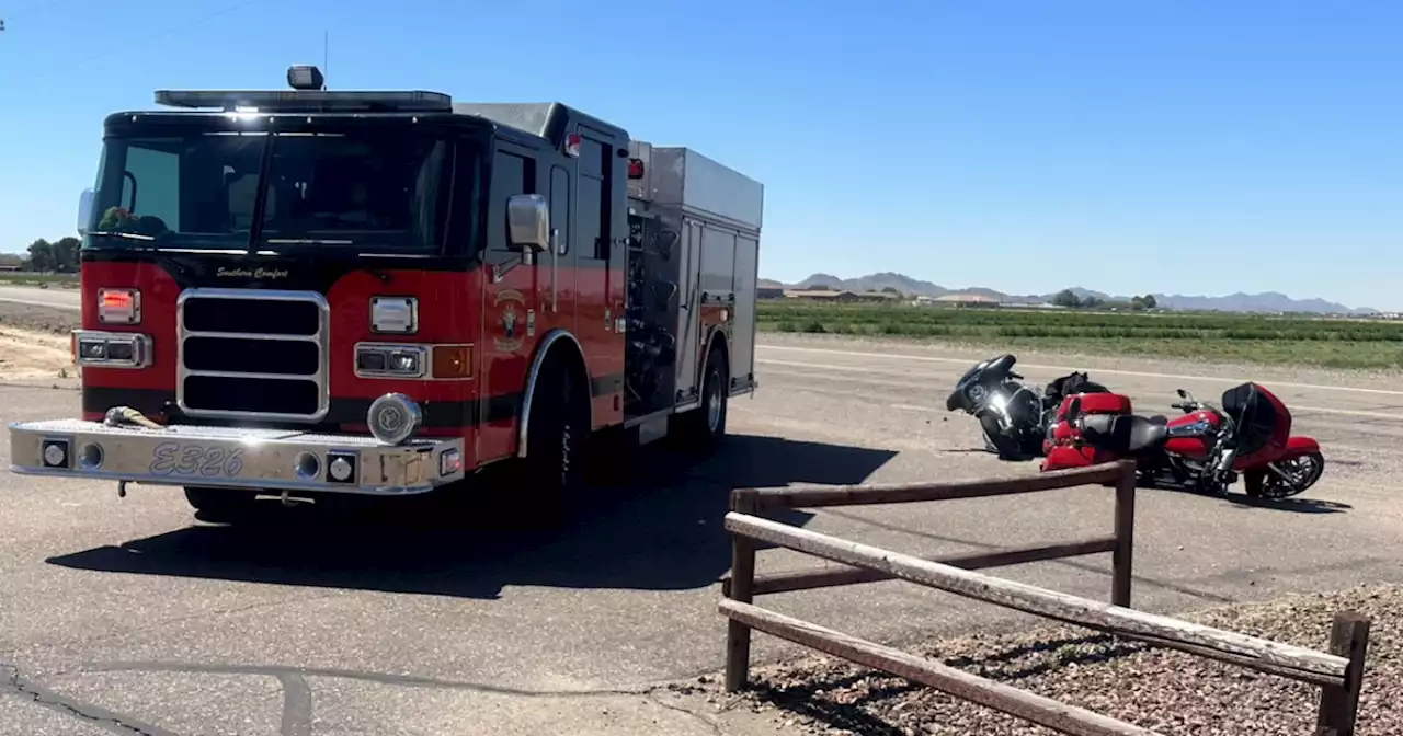 Two people hurt in crash involving two motorcycles near Jackrabbit Trail and Southern