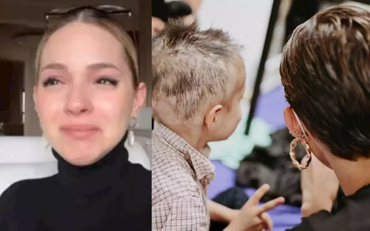 Video | Mariana Rodríguez llora tras adopción de niño con cáncer del DIF