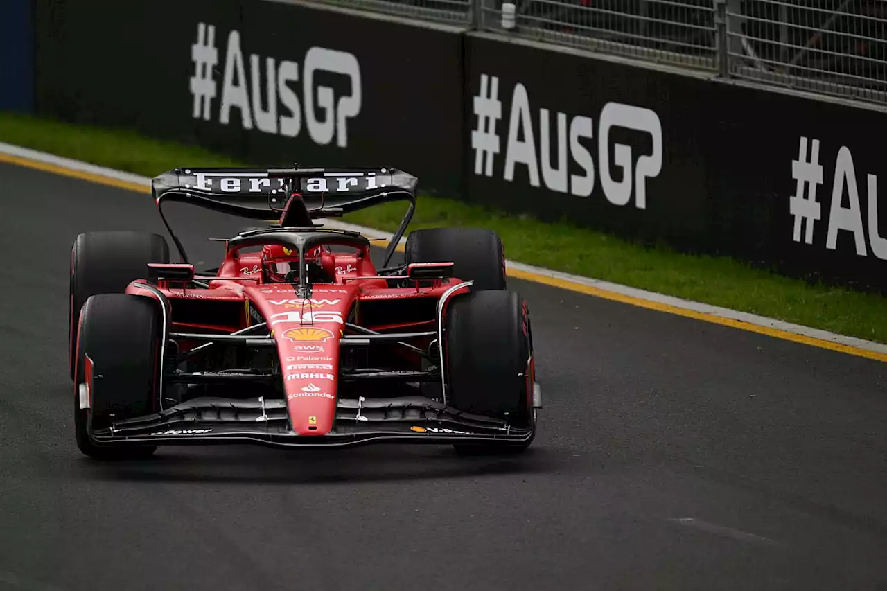 Leclerc blames own driving and Sainz miscommunication for poor Australian F1 qualifying