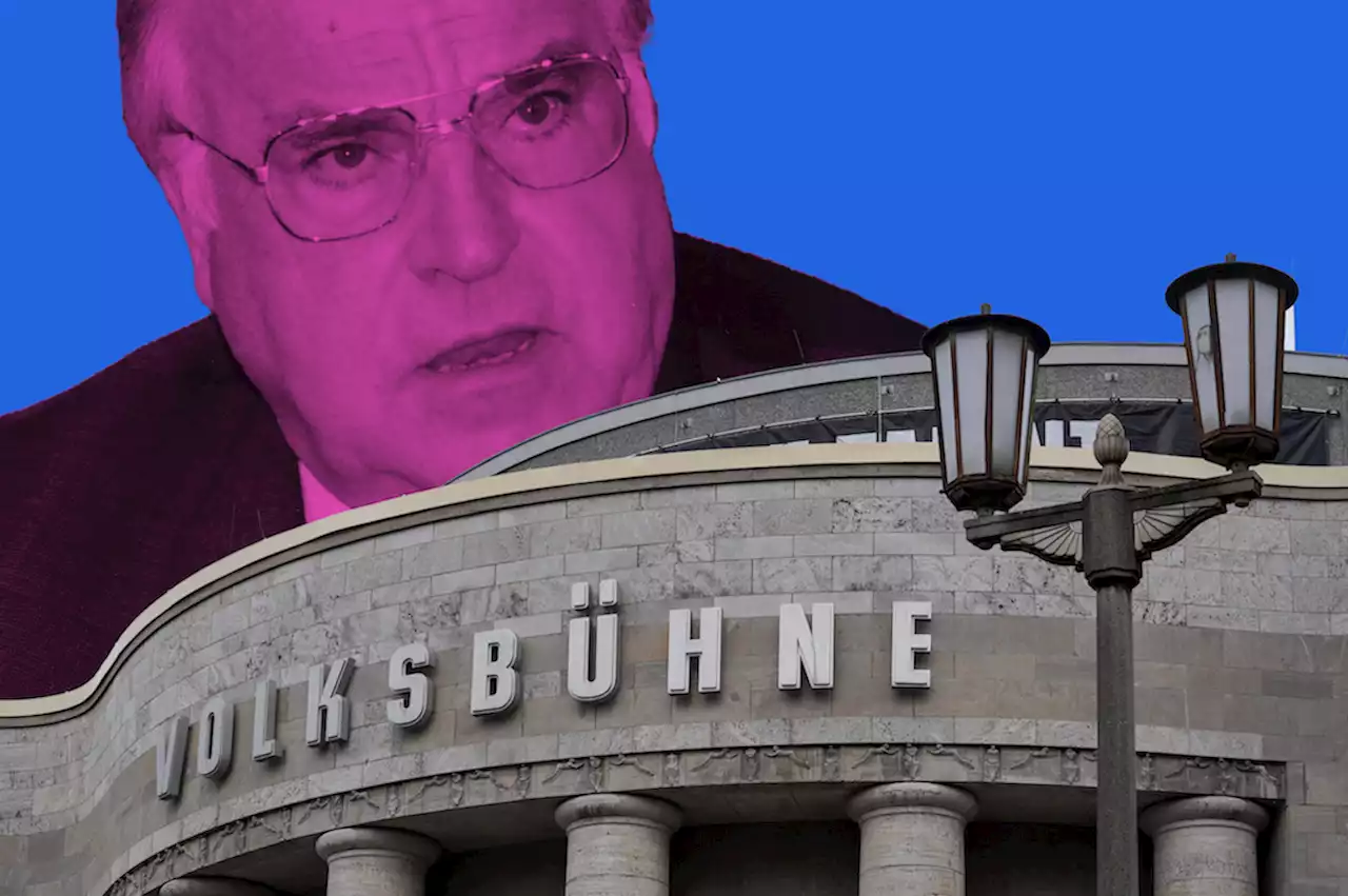 Kultursenator Klaus Lederer benennt Volksbühne nach Altkanzler Helmut Kohl