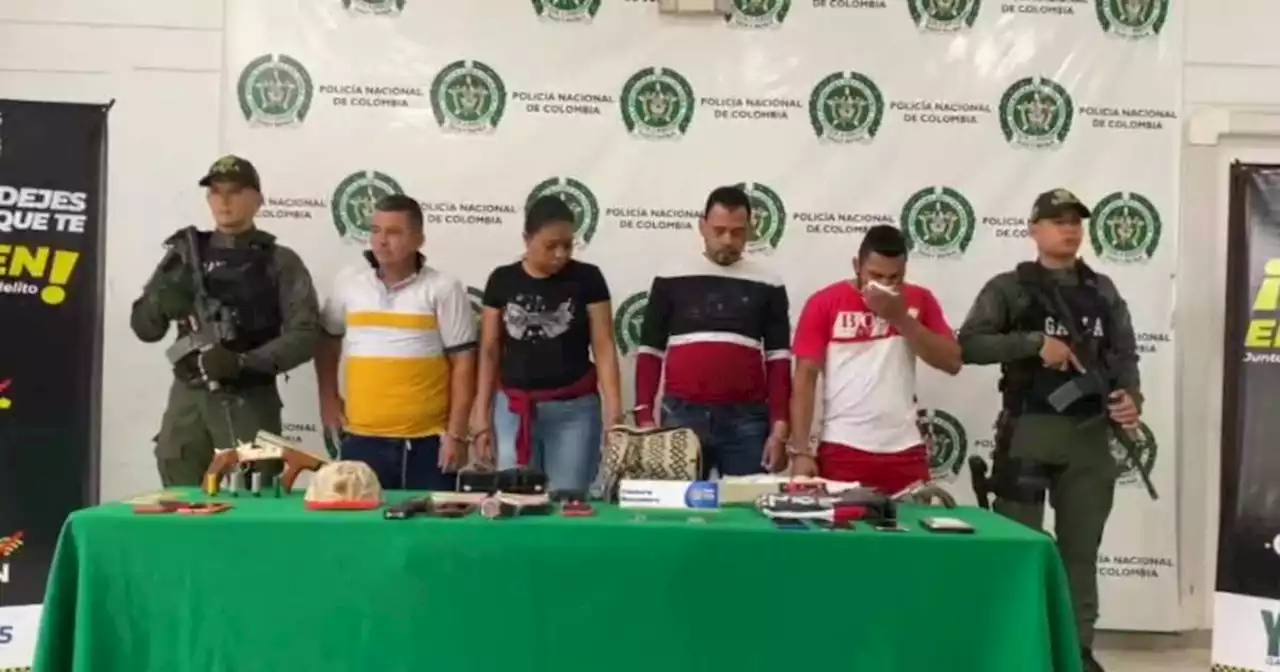 Desmantelan banda 'Las Hienas' dedicada al secuestro exprés de comerciantes en Bucaramanga