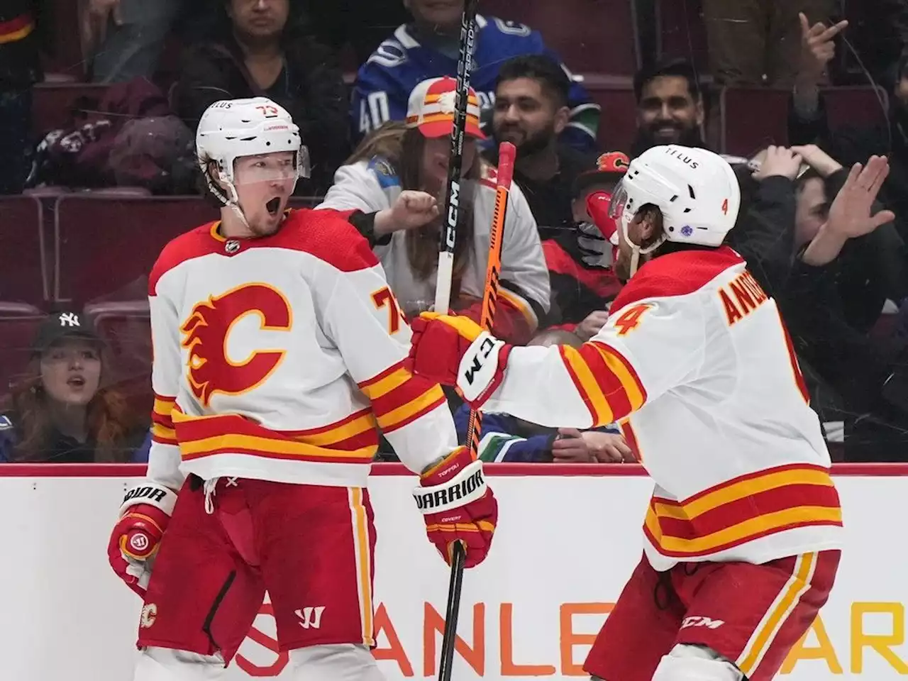 'We needed it': Flames finally complete a third-period comeback, down Canucks in OT