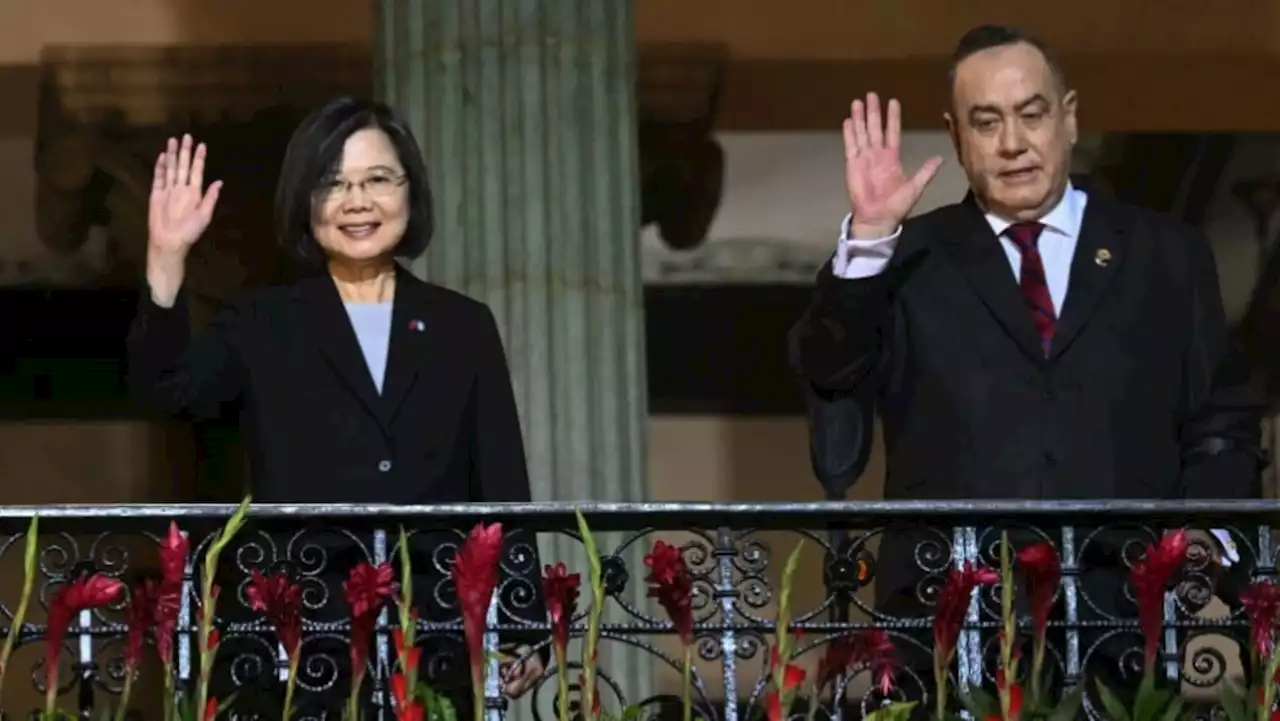 After contentious US visit, Taiwan's president arrives in Central America