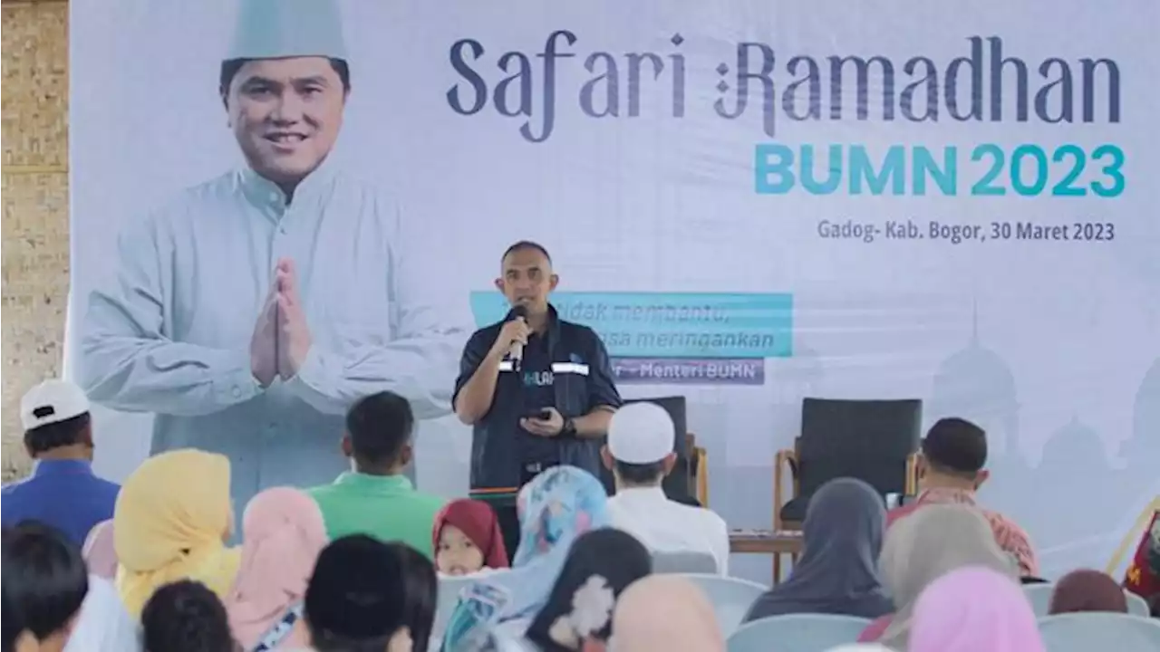 Gelar Safari Ramadan, WIKA Bagikan 1000 Sembako Murah