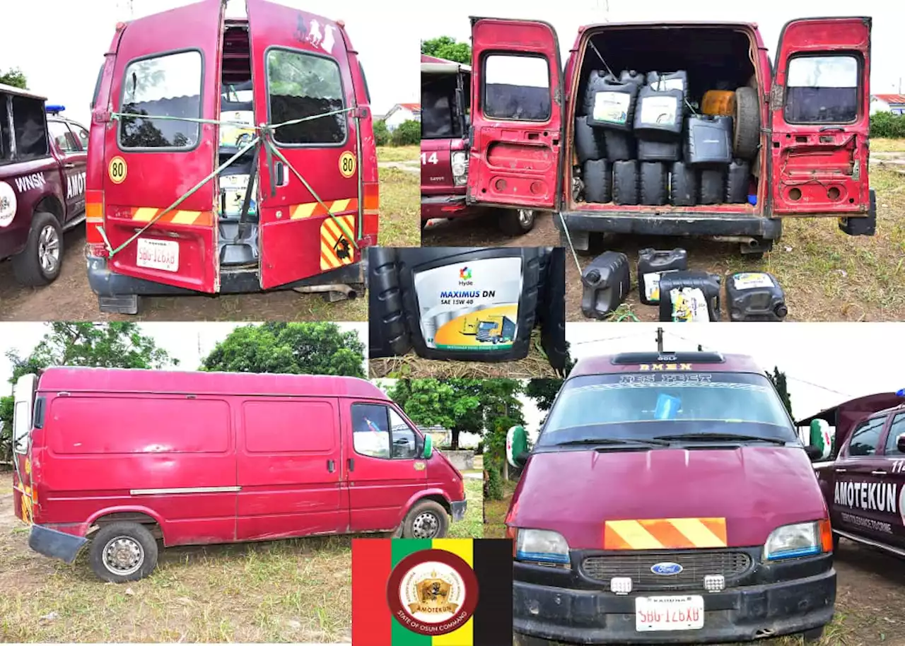 Osun: Amotekun foils armed robbery operation, recovers millions of Naira goods