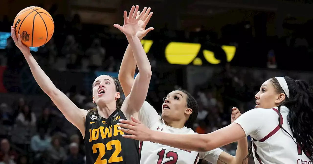 Iowa, Caitlin Clark take down undefeated No. 1 South Carolina in women’s Final Four