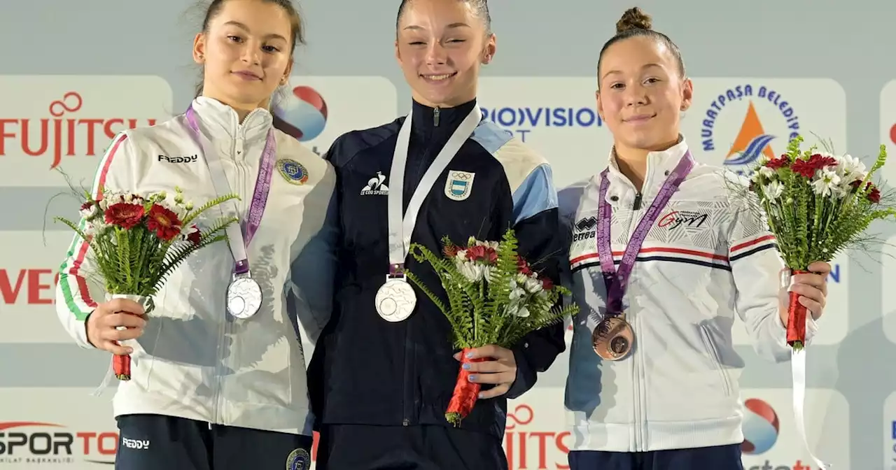 ¡Una argentina campeona del mundo con 14 años!